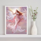 Quadro Decorativo Afrodite- Deusa Da Beleza 24x18cm Moldura:m