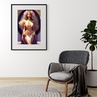 Quadro Decorativo Afrodite - Arquétipo - 60x48cm Moldura:made