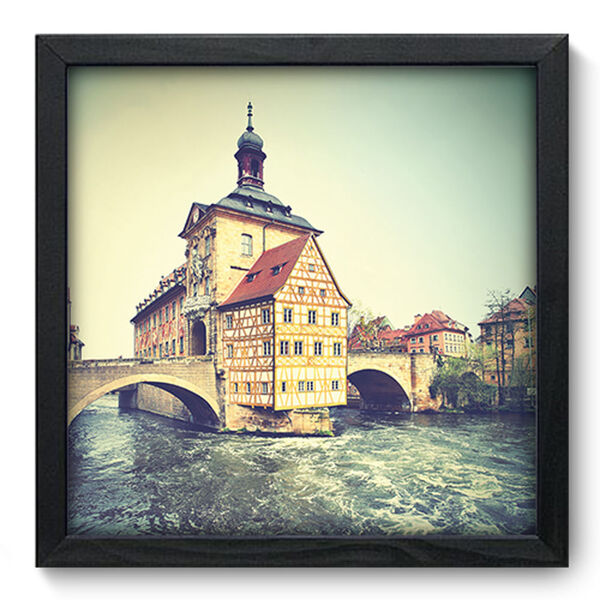 Quadro Decorativo - Alemanha - 33cm X 33cm - 076qdmp