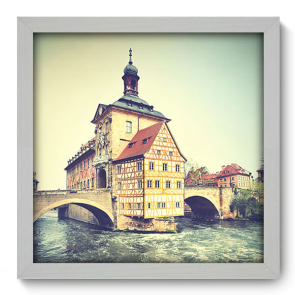 Quadro Decorativo - Alemanha - 33cm X 33cm - 092qnmbb