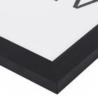 Quadro Decorativo Am/pm Branco 27x37cm