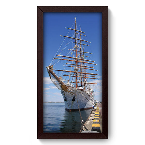 Quadro Decorativo - Ancorado - 19cm X 34cm - 007qdkp