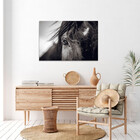 Quadro Decorativo Animais Horse Eye - 100x70 Cm