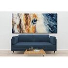 Quadro Decorativo Animais Olhar Distante - 180x100cm