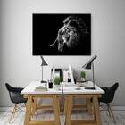 Quadro Decorativo Animais Wild King - 180x135cm