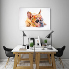 Quadro Decorativo Animal Bulldog Francês - 200x120cm