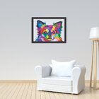 Quadro Decorativo Animal Meu Melhor Amigo Cachorro Abstrato