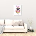 Quadro Decorativo Animal Meu Melhor Amigo Cachorro Funny