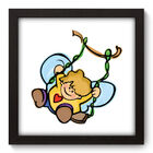 Quadro Decorativo - Anjinho - 22cm X 22cm - 034qdbp