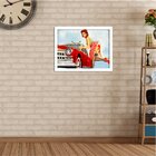 Quadro Decorativo Anos 50 Garagem Old School