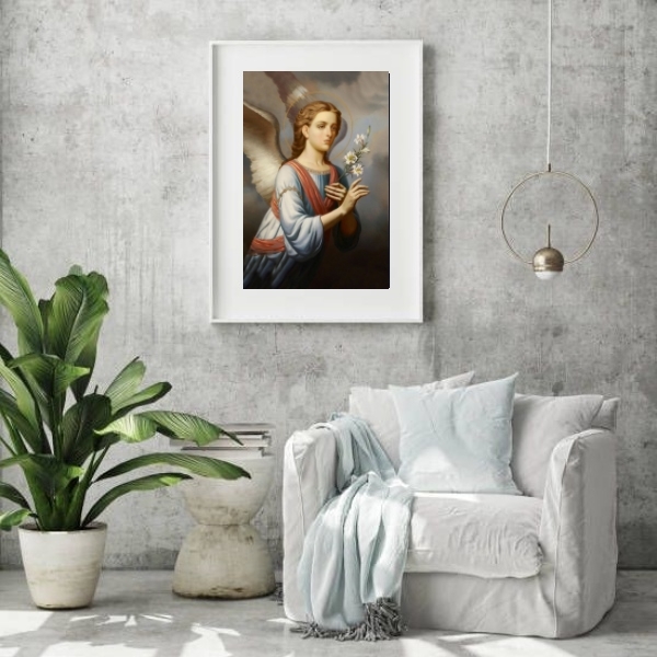 Quadro Decorativo Apolo - Deus Da Música - 60x48cm Moldura:ma