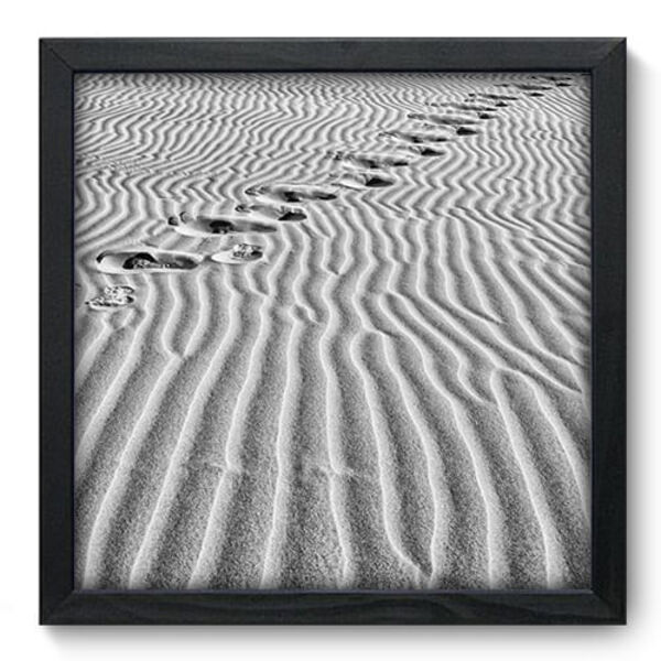 Quadro Decorativo - Areia - 33cm X 33cm - 088qnpbp