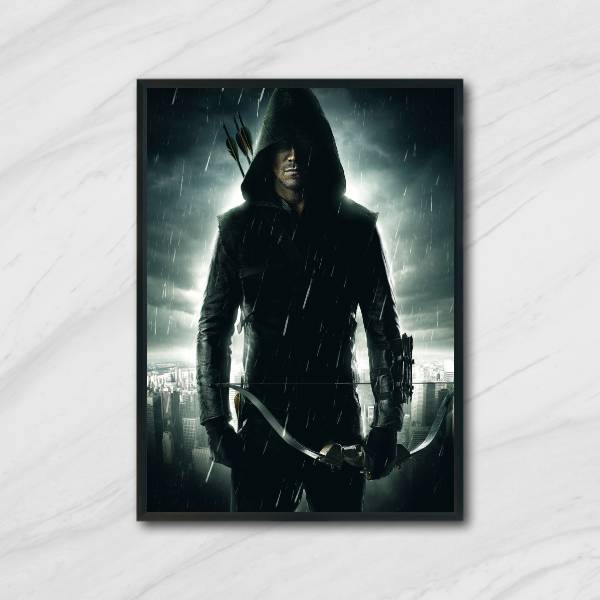 Quadro Decorativo Arqueiro - Arrow 45x34cm A3 (45 X 34)