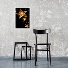 Quadro Decorativo Arquétipo Da Estrela 45x34cm Moldura Preta