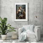 Quadro Decorativo Arquétipo Da Fênix - 60x48cm Moldura:madeir