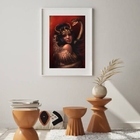 Quadro Decorativo Arquétipo Lilith - 60x48cm Moldura:madeira