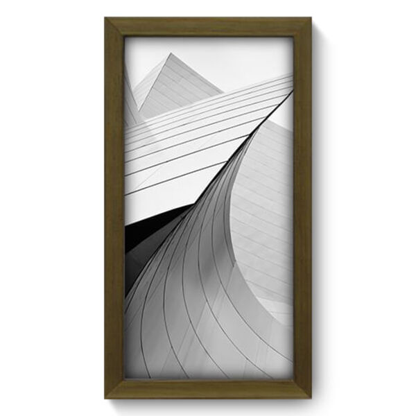 Quadro Decorativo - Arquitetura - 19cm X 34cm - 298qddm