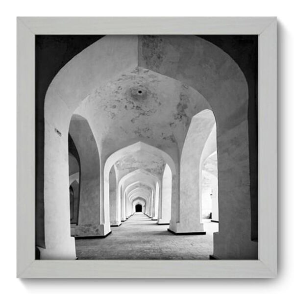 Quadro Decorativo - Arquitetura - 22cm X 22cm - 022qdpb