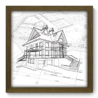 Quadro Decorativo - Arquitetura - 33cm X 33cm - 118qddm