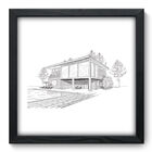 Quadro Decorativo - Arquitetura - 33cm X 33cm - 127qddp