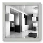 Quadro Decorativo - Arquitetura - 33cm X 33cm - 247qddb