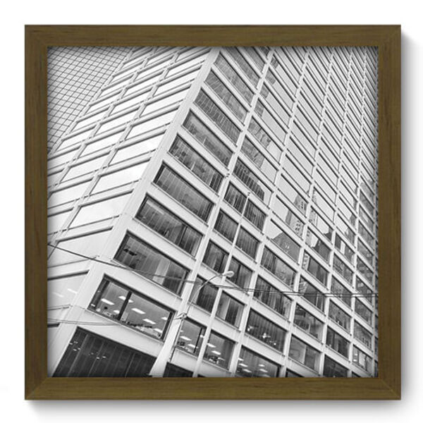 Quadro Decorativo - Arquitetura - 33cm X 33cm - 331qddm