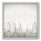 Quadro Decorativo - Arquitetura - 50cm X 50cm - 008qnucb