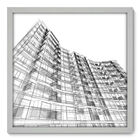 Quadro Decorativo - Arquitetura - 50cm X 50cm - 021qnucb