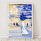 Quadro Decorativo Arte Decoração judaica 33x24cm - Com Vidro