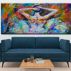 Quadro Decorativo Arte E Dança Back View - 150x100 Cm