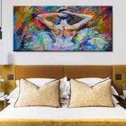 Quadro Decorativo Arte E Dança Back View - 150x100 Cm