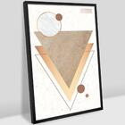 Quadro Decorativo Arte Geométrica 40x60x2,8 Pvc Luven Pre