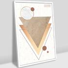 Quadro Decorativo Arte Geométrica 50x70x2,8 Pvc Luven Bra