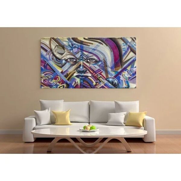 Quadro Decorativo Arteurbana Abstrato Babbel - 150x80cm