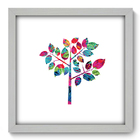 Quadro Decorativo - Árvore - 33cm X 33cm - 453qddb