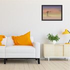 Quadro Decorativo Árvore Com Pássaros Voando