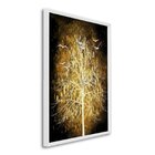 Quadro Decorativo Árvore E Gaivotas Com 1 Tela Cm Ou Cm De Pa