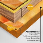 Quadro Decorativo Arvores E Passaros Voadores Com Moldura E S