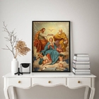 Quadro Decorativo Assunção De Nossa senhora 24x18cm Moldura:m