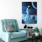 Quadro Decorativo Astronauta Blue
