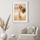 Quadro Decorativo Atena - Deusa Da Sabedoria - 60x48cm Moldur