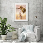 Quadro Decorativo Atena - Deusa Da Sabedoria - 60x48cm Moldur