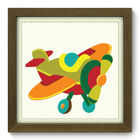 Quadro Decorativo - Aviãozinho - 22cm X 22cm - 021qdbm
