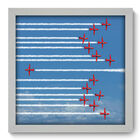 Quadro Decorativo - Aviões - 33cm X 33cm - 341qddb