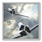Quadro Decorativo - Aviões - 70cm X 70cm - 005qnddb