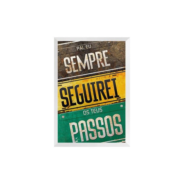 Quadro Decorativo Avulso Frases Pai E Filho