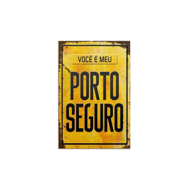 Quadro Decorativo Avulso Frases Pai Porto Seguro