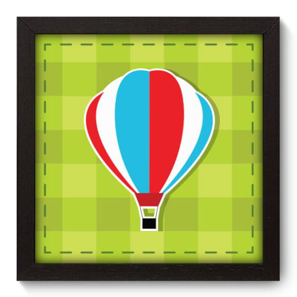 Quadro Decorativo - Balão - 22cm X 22cm - 025qdbp