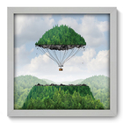 Quadro Decorativo - Balão - 33cm X 33cm - 023qdab