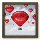 Quadro Decorativo - Balão - 33cm X 33cm - 047qdom